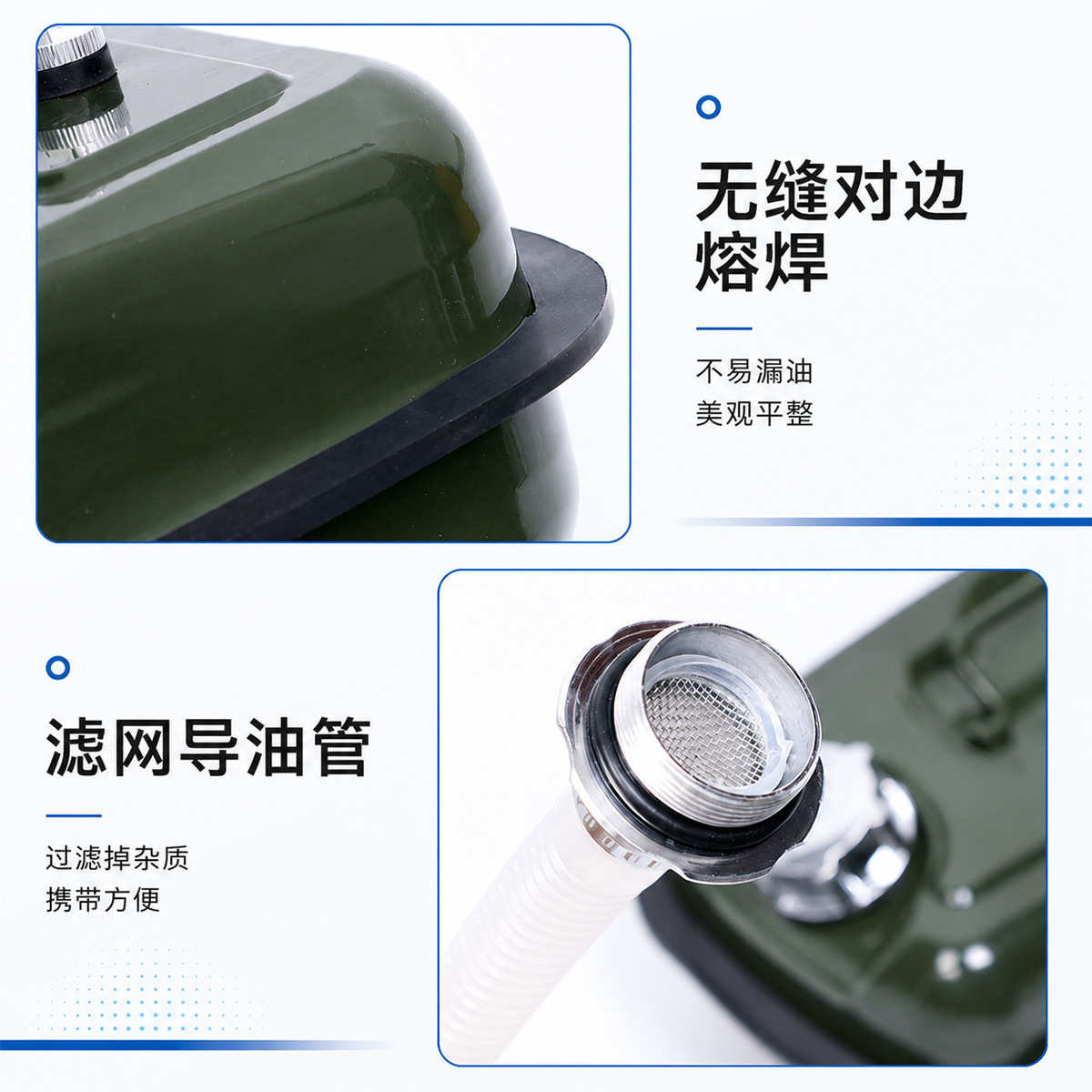 Tanque de Combustible Portátil para Motocicleta Yinxin, Modelo de Motocicleta con Tanque de Aceite Pequeño, 3L 5L, Tanque de Combustible de Repuesto para Automóvil, Cubeta de Acero Inoxidable image 5