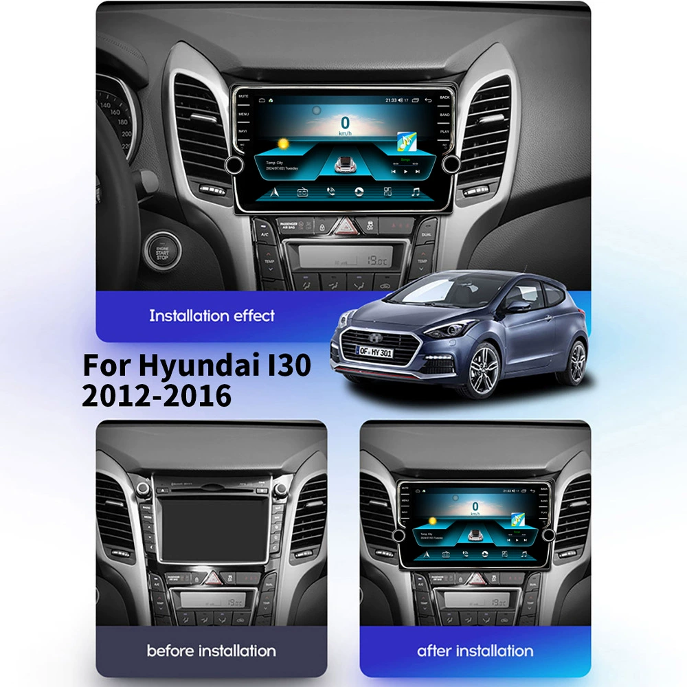 Средней приграничный набор для Honda CRV 2007-2011 Android экран большой размерKnob-машина CarPlay навигация