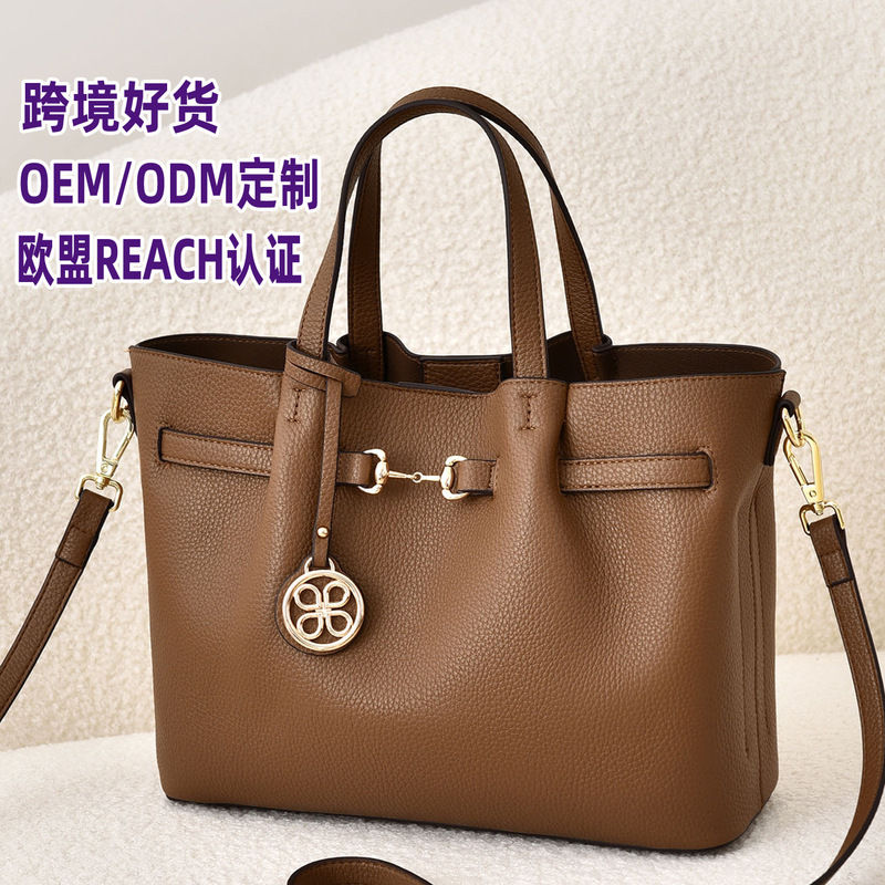 Cross-Border Amazon Best-Selling Large-Capacity Handbag for Women, Soft Leather Texture Shoulder Bag, Practical Commuting Tote Bag Cross-Border Amazon Best-Selling Large-Capacity Handbag for Women, Soft Leather Texture Shoulder Bag, Practical Commuting Tote Bag