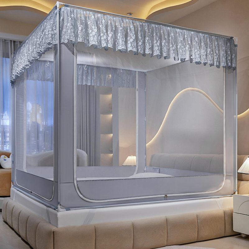 Children's Baby Anti-Fall Mosquito Net for Home Bedroom, No-Installation Needed, Thickened 2026 New Model Playpen, Cross-Border E-Commerce