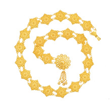 民族风腰带泰国裙子百搭腰链云南傣族服装配饰花朵肚皮舞复古饰品