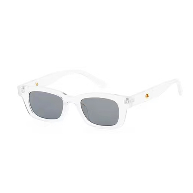 Retro Solid Color Ac Square Full Frame Women's Sunglasses display picture 8