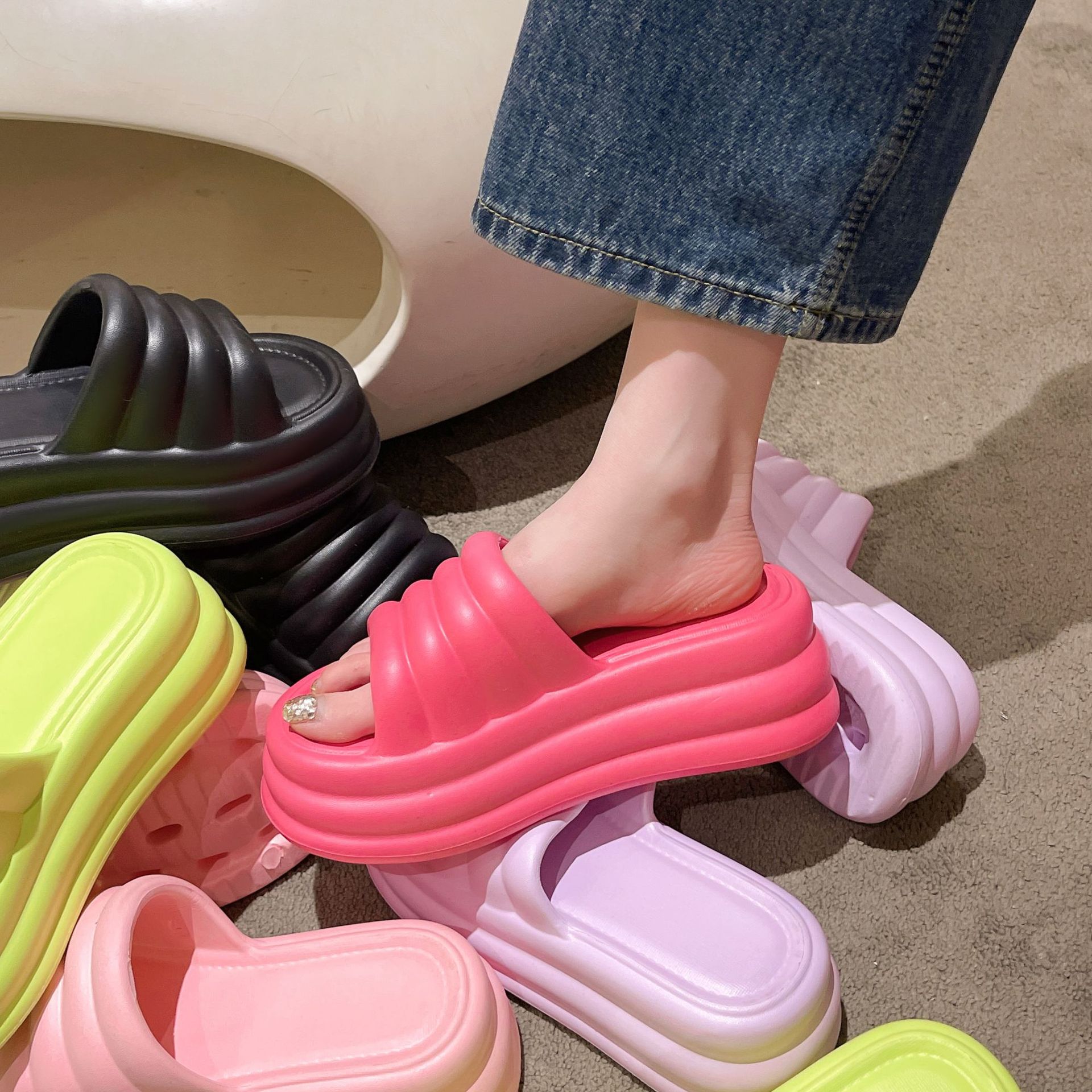 slippers platform