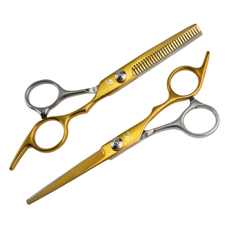 Barber Scissors, Household Hairdressing Scissors, Flat Scissors, Thinning Hairdressing Artifact, Self-Cut Department Store Home Collection