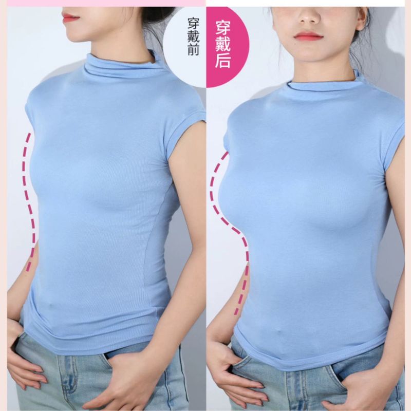 主播抹胸假胸硅胶义乳加厚胸垫小胸显大聚拢内衣仿真文胸cos超软|undefined