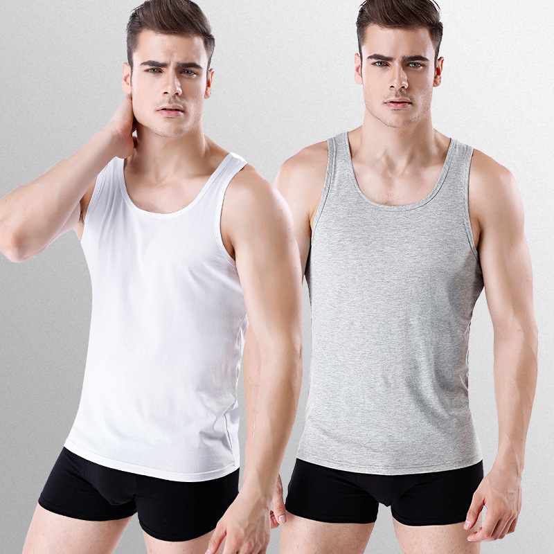 Men's Vest, Summer Thin Cotton Trendy Casual Sleeveless Sports Vest That Can Be Worn Outside Охck
