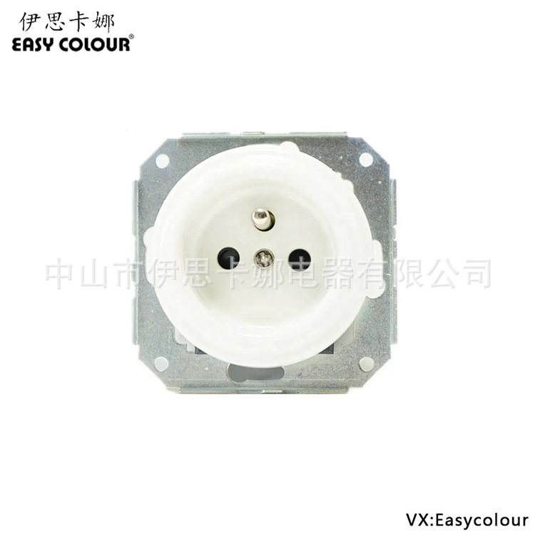 齐平安装法国陶瓷电墙插座墙壁开关插座其他