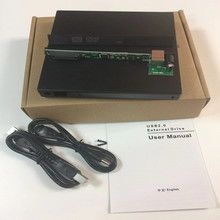 笔记本dvd光驱SATA/IDE转USB2.0外置盒12.7MM通用款厂家供应转换