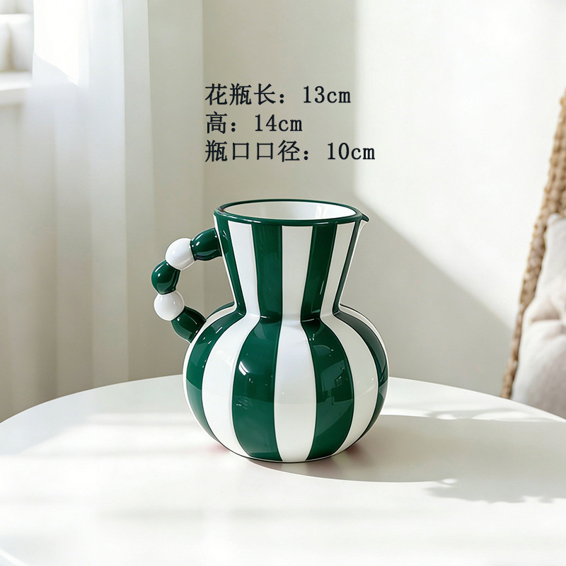 Vaso de una sola oreja - verde