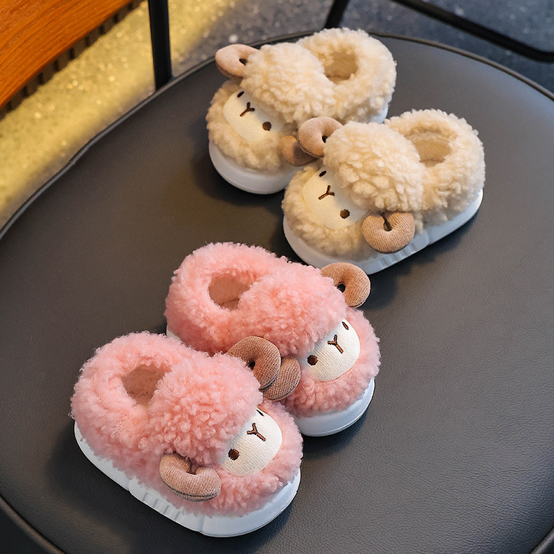 Bolsos de invierno para niños, zapatos de algodón para niños y niñas, zapatillas de algodón para niños y medianos, zapatillas de algodón para bebés antideslizantes