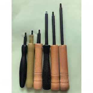 Crochet Handle Winding Magnetic Ring Inductor Coil Plastic Hook Crochet Tool Winding Rod Hook Rod Professional