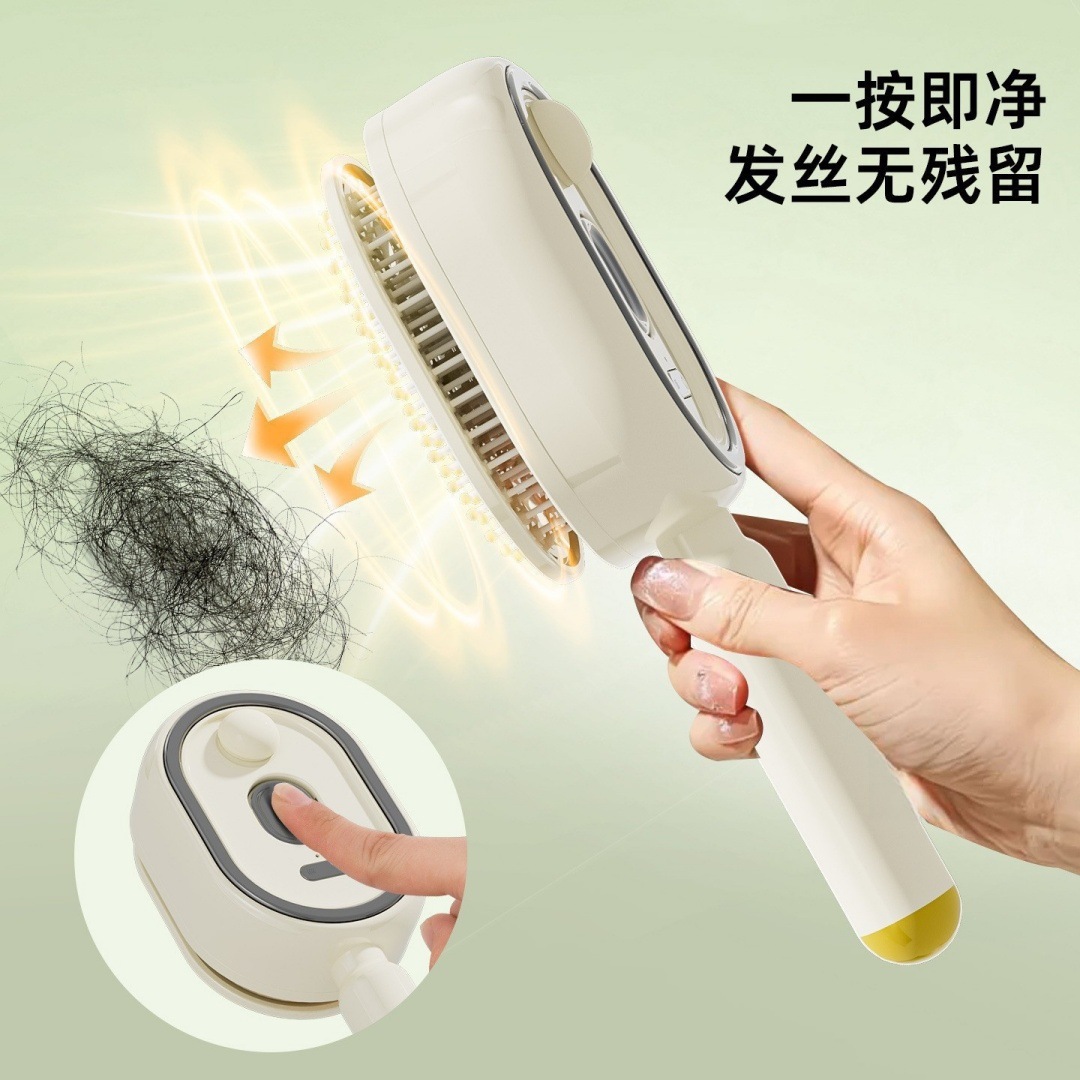 Explosiones transfronterizas pulverización eléctrica bolsa de aire masaje peine de aceite esencial atomización cuidado autolimpiante antiestático enredado peine de cabello suave