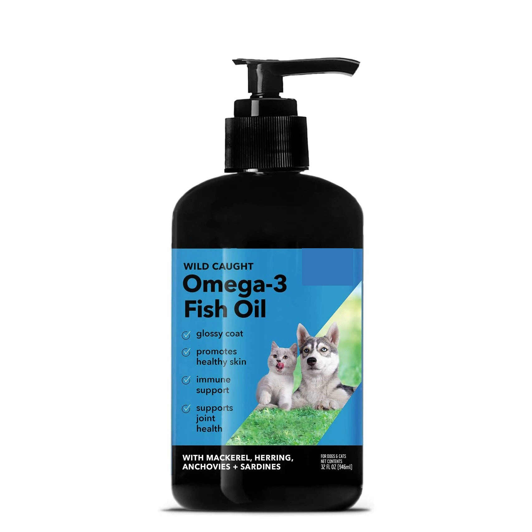 Трансграничная поставка капель рыбьего жира для суставов домашних животных может быть OEM.