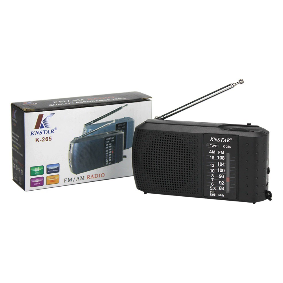 K-265/Портативное Двухполосное AM/FM-радио для пожилых людей FM-Мини-указатель средней волны Полупроводник