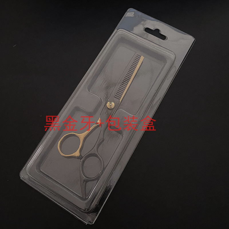Venta al por mayor tijeras planas de acero inoxidable de 6 pulgadas tijeras de dientes tijeras finas oro/azul/color/púrpura/Negro precio de venta directa de fábrica es excelente