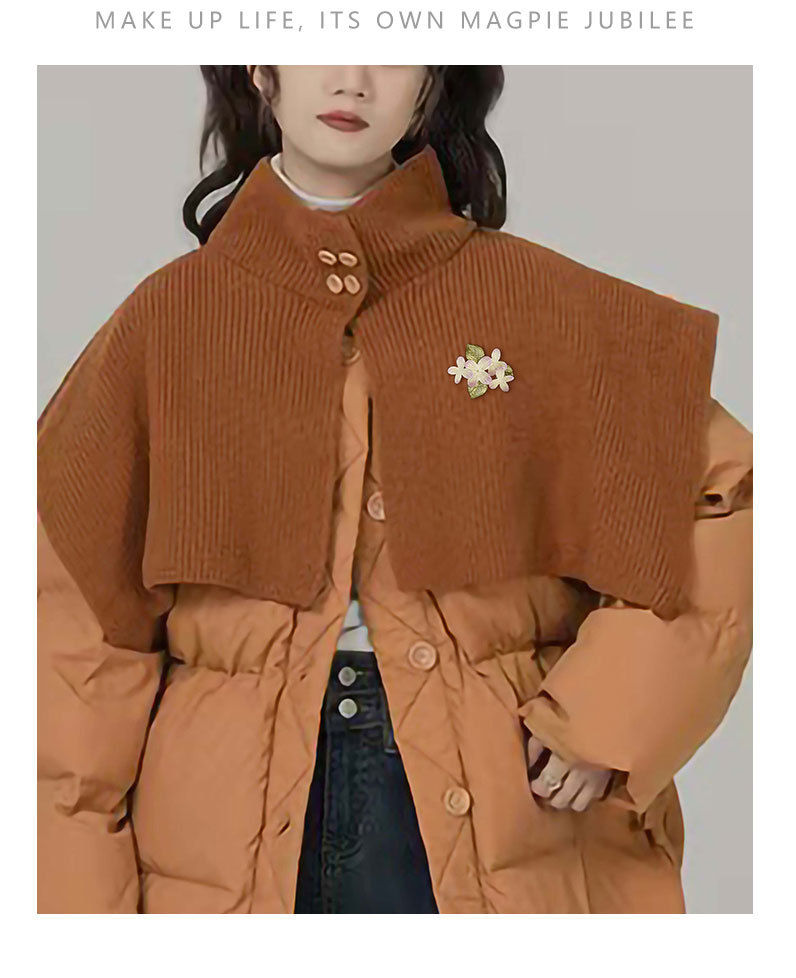 森系小清新绣球花胸针时尚优雅轻奢风花朵别针小众高级