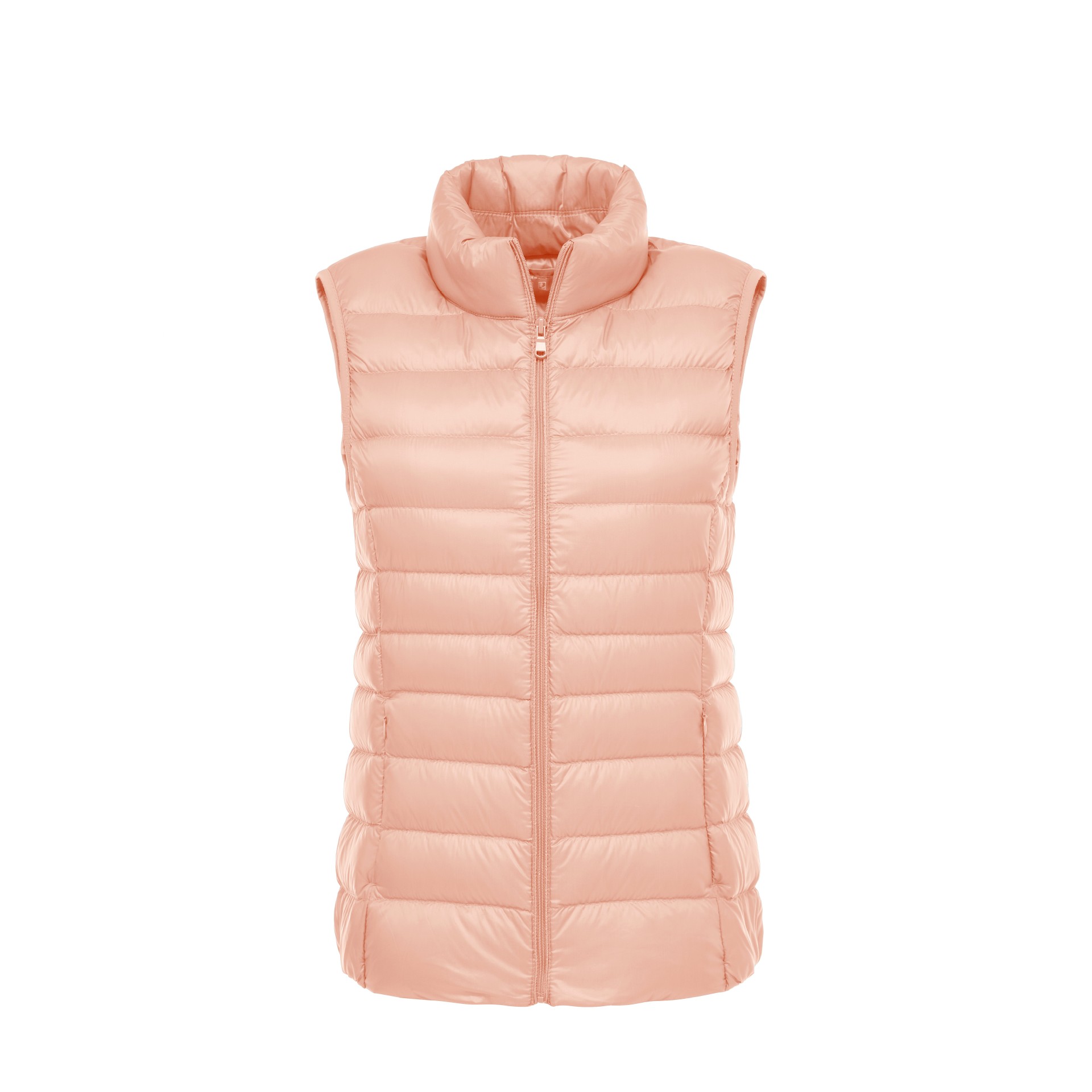 2019 Otoño e Invierno nuevos productos genuinos ultrafinos de las mujeres abajo chaqueta chaleco Chaleco de las mujeres image 21