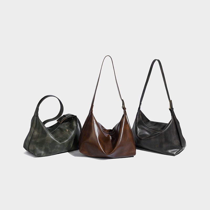 2024 New Large Capacity Soft Leather Tote Fashionable One Shoulder Crossbody with Great Elegance and Stylish Handheld_voghion.com
