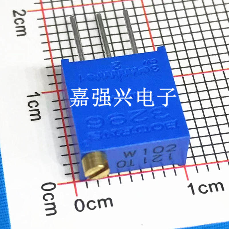 全新 3296W 502 5K 直插DIP顶调多圈精密电位器可调电阻元件配套