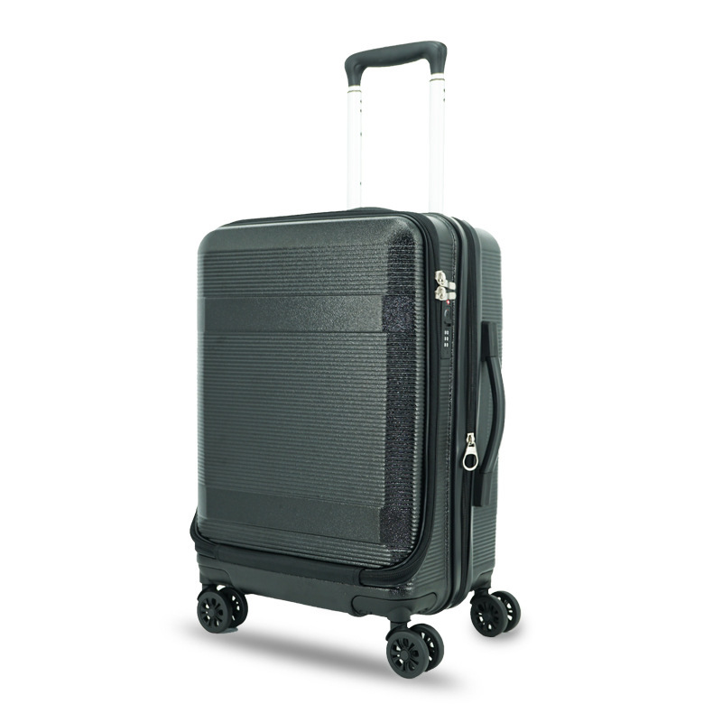 Front Opening Boarding Case 20inch Front Computer Bag Trolley Case Lightweight Fashion Password Case Mute Universal Wheel Luggage