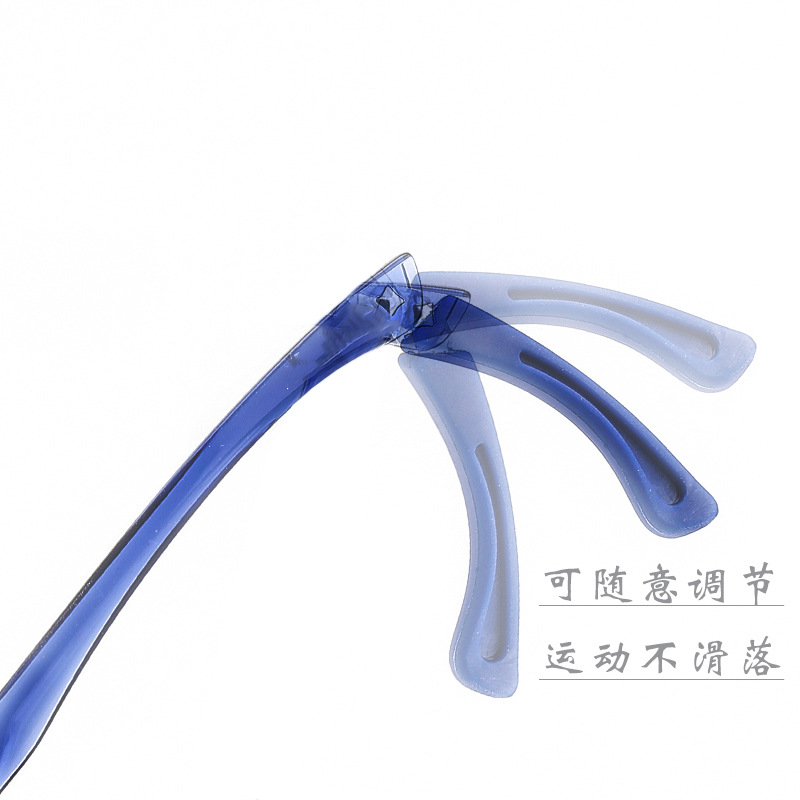 Al por mayor miopía gafas marco transparente simple deportes gafas gancho pierna marco luz estudiantes pueden emparejar gafas