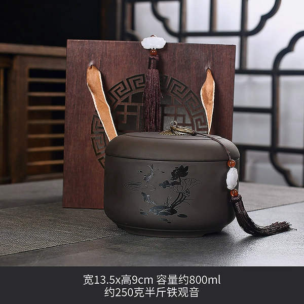 Fish every year-Tiandi Can-Single can hollow gift box