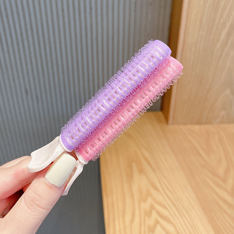 Raíz del cabello clip suelto alto Cráneo almohadilla superior raíz del cabello clip de la cabeza frente sin costura fixed Bangs clip rizador de pelo tocado femenino