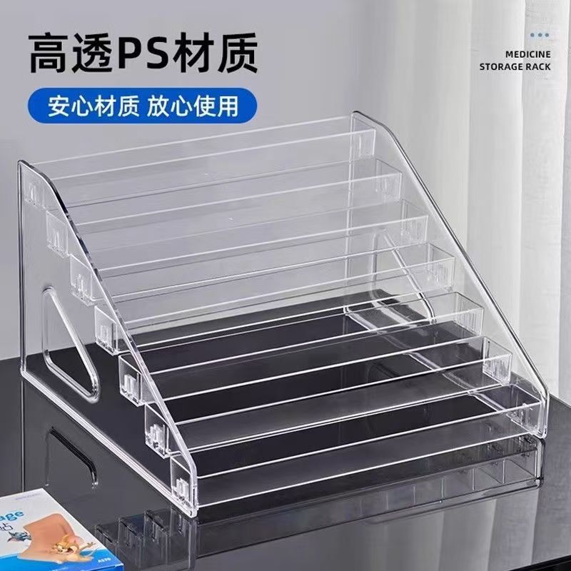 Transparent Acrylic Eyeshadow Palette, Cushion Powder Storage Box, Nail Polish, Lipstick, Multifunctional Display Stand Storage Transparent Acrylic Eyeshadow Palette, Cushion Powder Storage Box, Nail Polish, Lipstick, Multifunctional Display Stand Storage