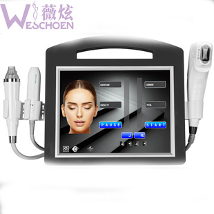 Golden Rf Gold Rf Microcrystalline Hifu Beauty Acne Pit Mark Rejuvenation and Skin Tightening 4D Export Dropshipping Only for Export
