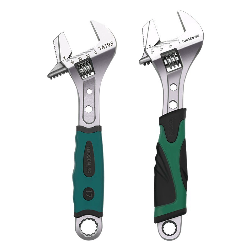 Tuosen tool многофункциональный ключ для водопровода большой открытый гаечный ключ 12-дюймовый гаечный ключ двойного назначения под напряжением