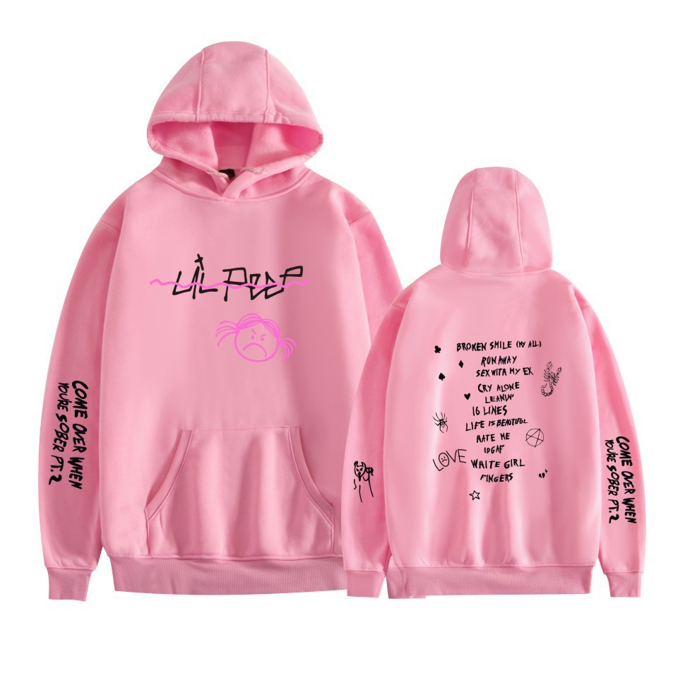 Tendencias europeas y americanas Li street con capucha suéter de cuello redondo con capucha suéter de pareja de otoño e invierno suelto casual