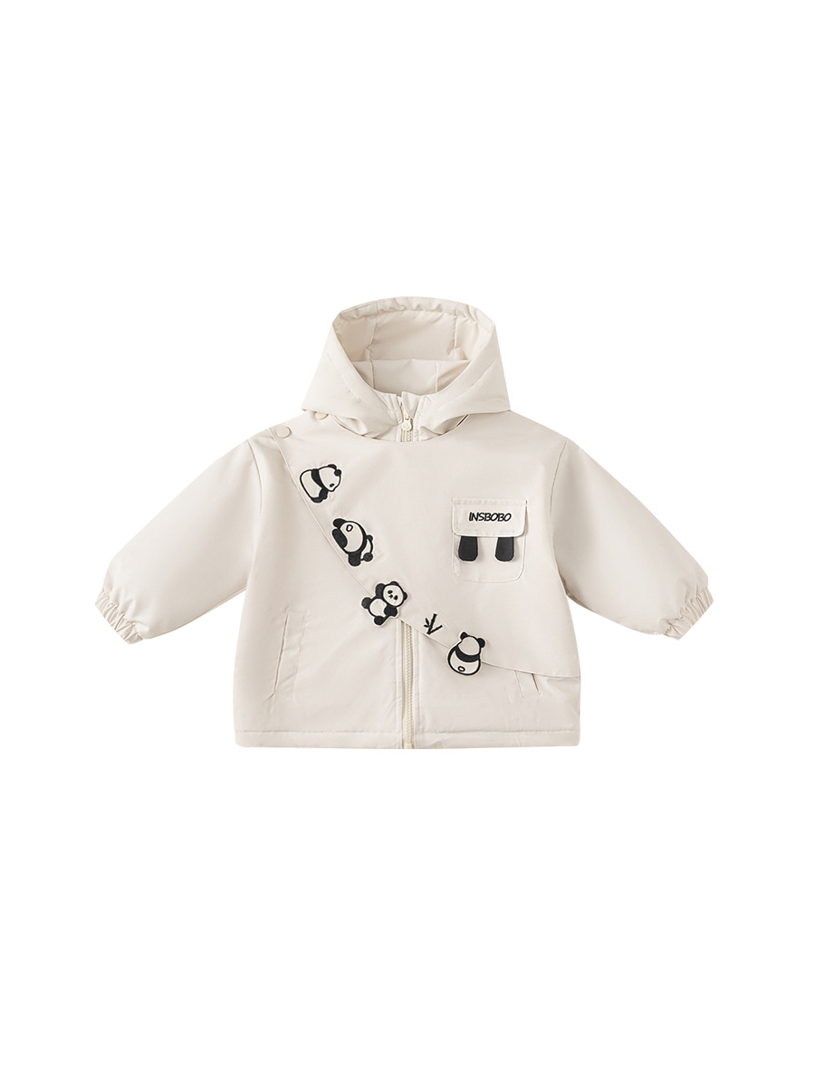 Youbao ropa para niños niños más chaqueta casual con capucha de terciopelo ropa de invierno modelos de otoño e invierno abrigos cálidos para niños a finales de otoño abrigos gruesos