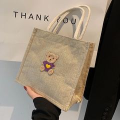 手提袋小号手拎可爱ins学生饭盒包手提包女上班族耐用小包包夷陵