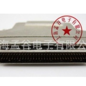 孟莱司特SCSI 68芯焊线 铁壳螺丝 DB型 焊线公头 接插件 插头