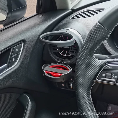 Cup Holder Car Modification Foldable Car cup holder/beverage holder
