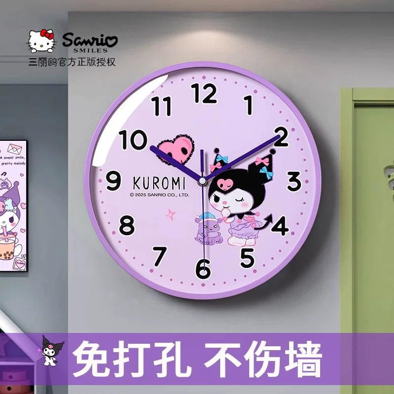 Детские часы с забавным принтом мультяшной стоки (Sanrio) - оригинальные кукольные часы для детей