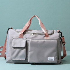 Travel bag portable lightweight maternity storage bag large capacity women's fitness and swimming short-distance outing student luggage bag for men