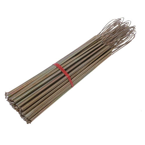 Factory galvanized tension spring automatic door extension spring door arch wood door screen door bending tube spring