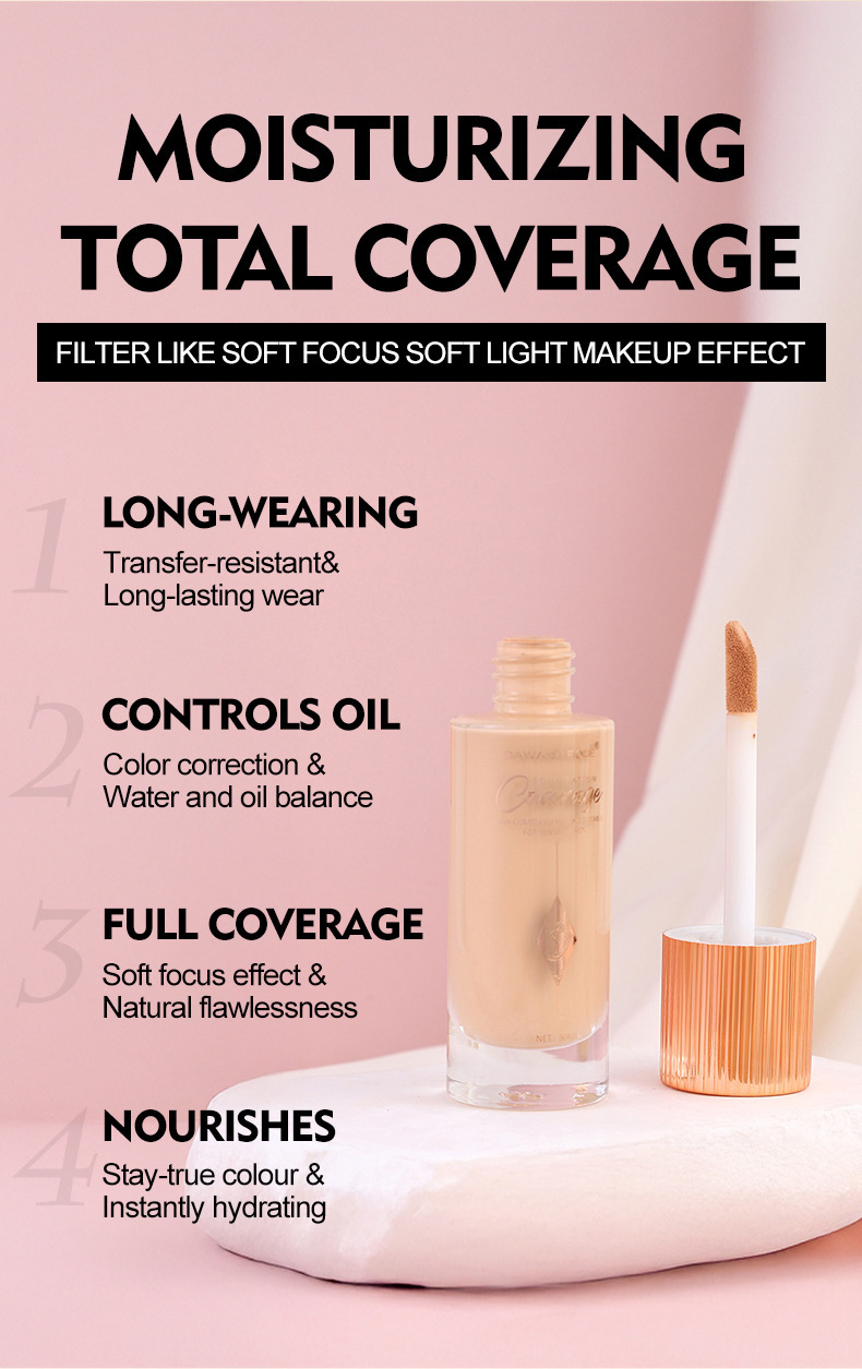 Crema BB correttiva impermeabile e resistente al sudore, fondotinta a lunga durata e non trasferibile._voghion.com