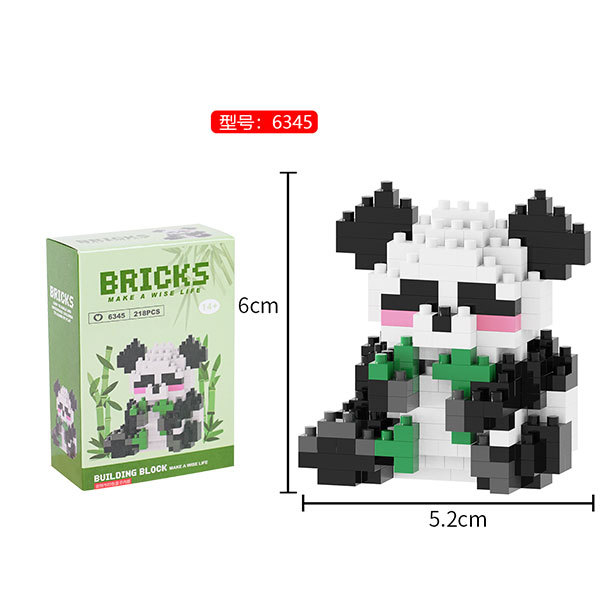 6345 Mangez un panda en bambou