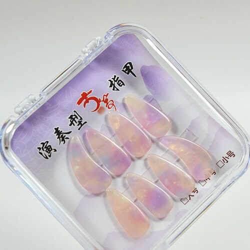 Guzheng Nail Box Guzheng Pipa Nail Transparent Display Box Storage Box