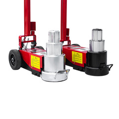 Manufacturer folding horizontal pneumatic jack, pneumatic hydraulic jack 50T80 tons, 100T folding model