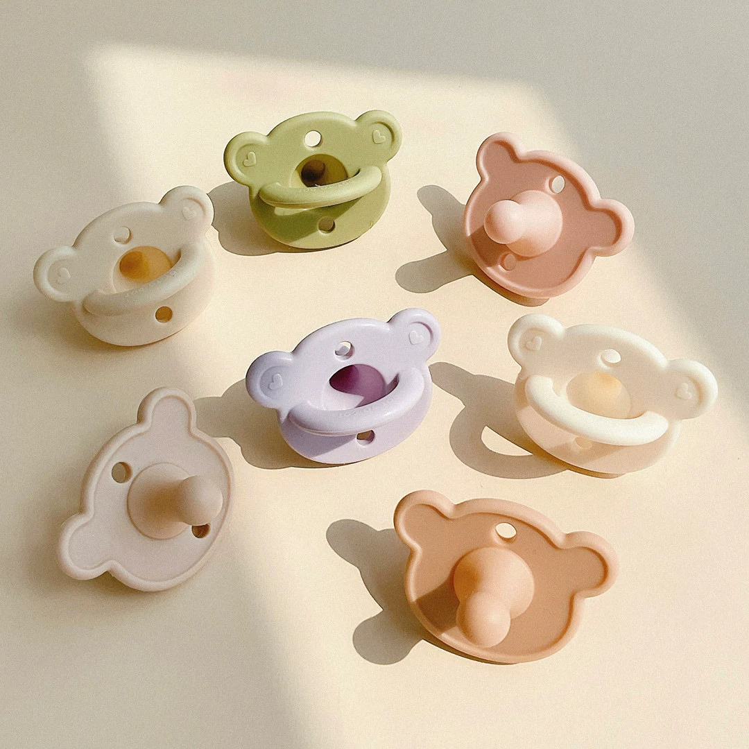 Anti-colic silicone pacifier for new born for baby, 0-6 month
