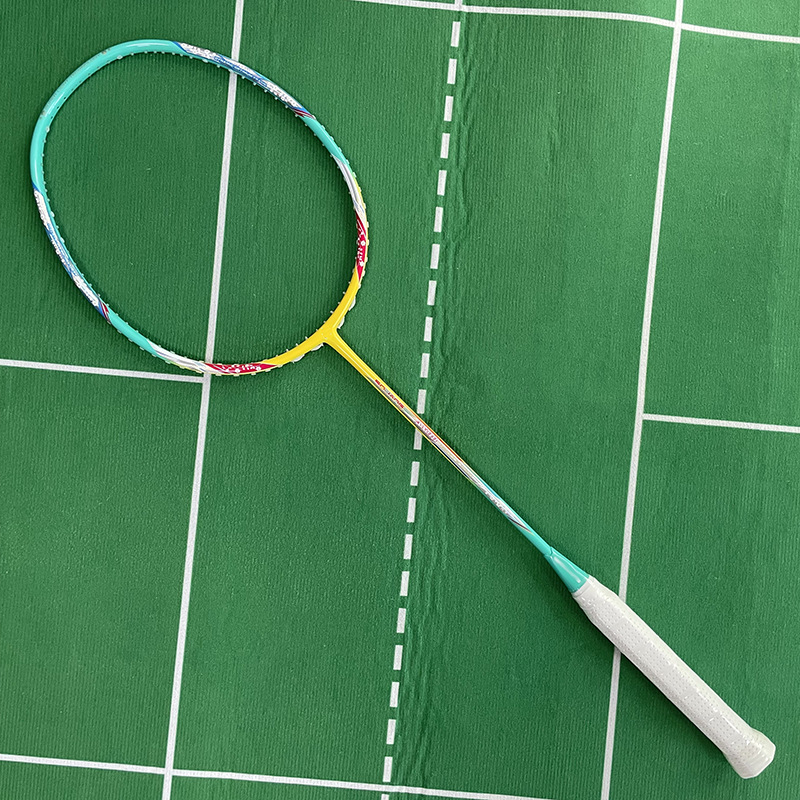 Physical Wholesale Specially Designed for Badminton Rackets Genuine Full Carbon Ultra-Light 4U Single Racket Aurora 7 Bow and Arrow 10 Factory Direct Sales