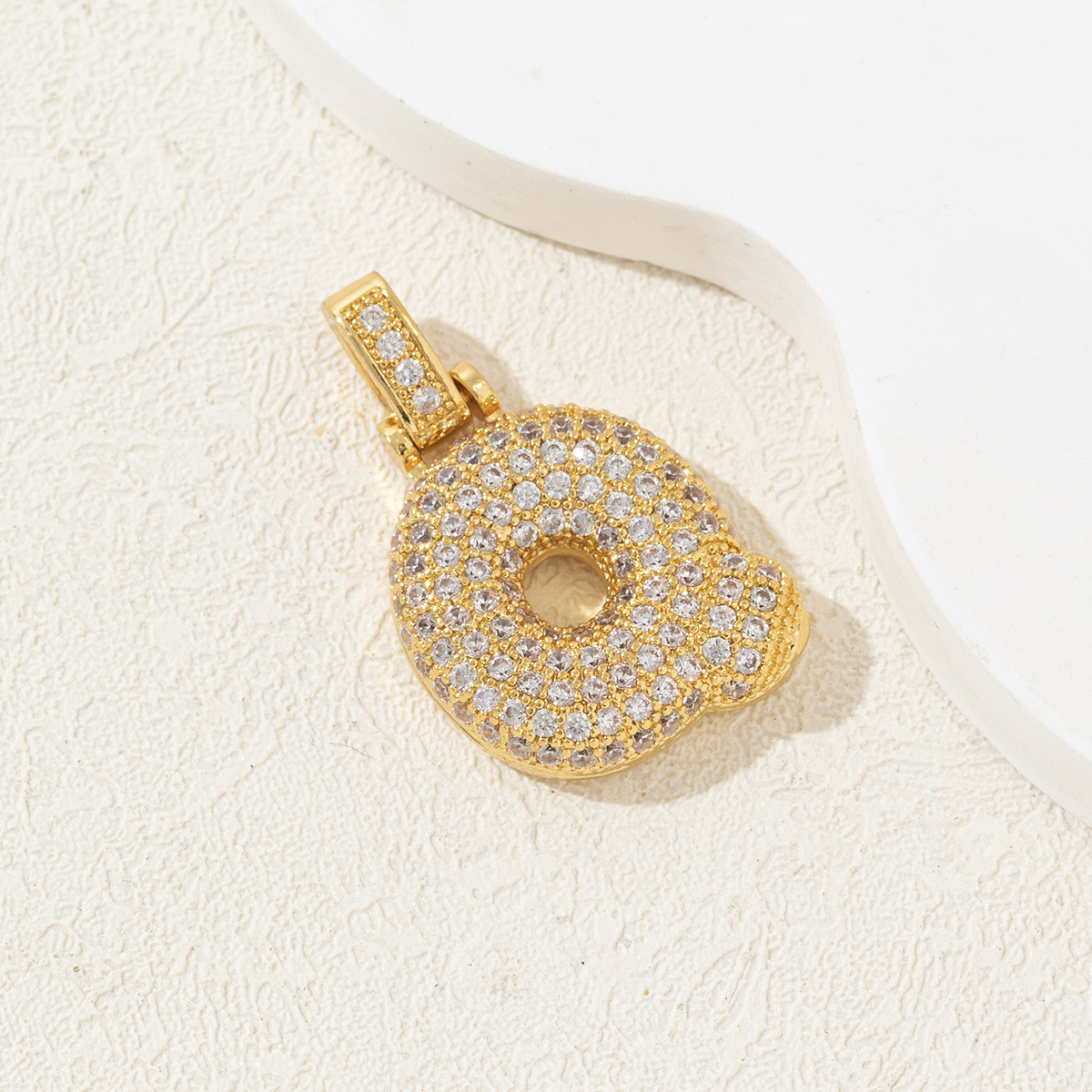 1 Piece Copper Letter Polished Pendant display picture 20