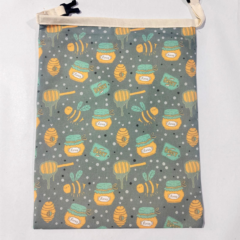 蜂蜡面包袋亚麻棉麻可重复使用食品级Beeswax Bag蜜蜡保鲜储存袋|undefined