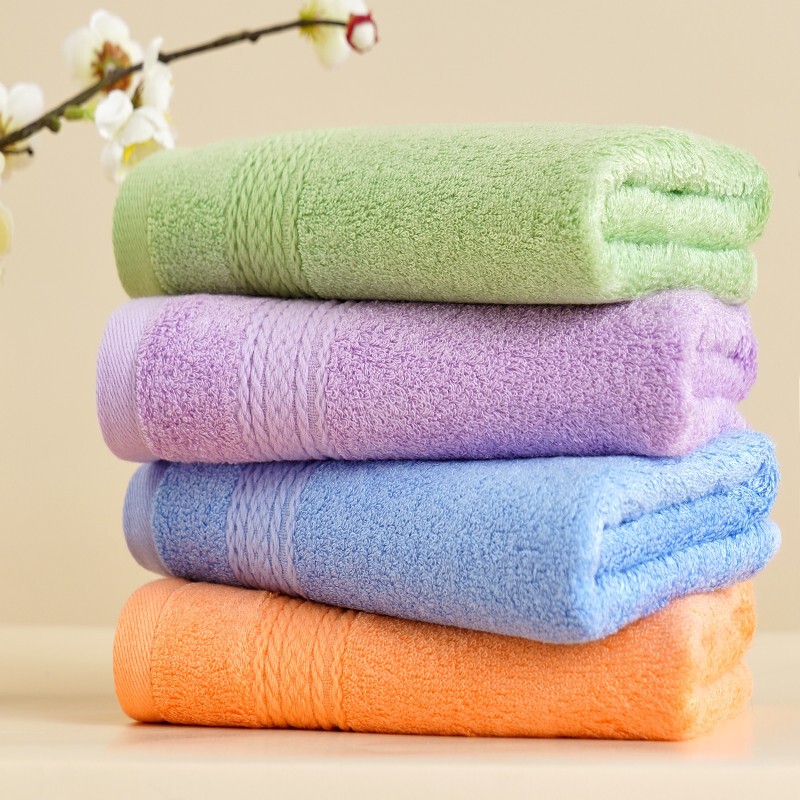 Jie Lei Ya Chinese Knot Bamboo Fiber Towel Face Towel Candy Color Soft Absorbent Unisex Adult Face Towel for Bathing Jie Lei Ya Chinese Knot Bamboo Fiber Towel Face Towel Candy Color Soft Absorbent Unisex Adult Face Towel for Bathing