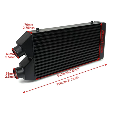 car radiator Same-Side Type -530X280X70Mm-63Mm