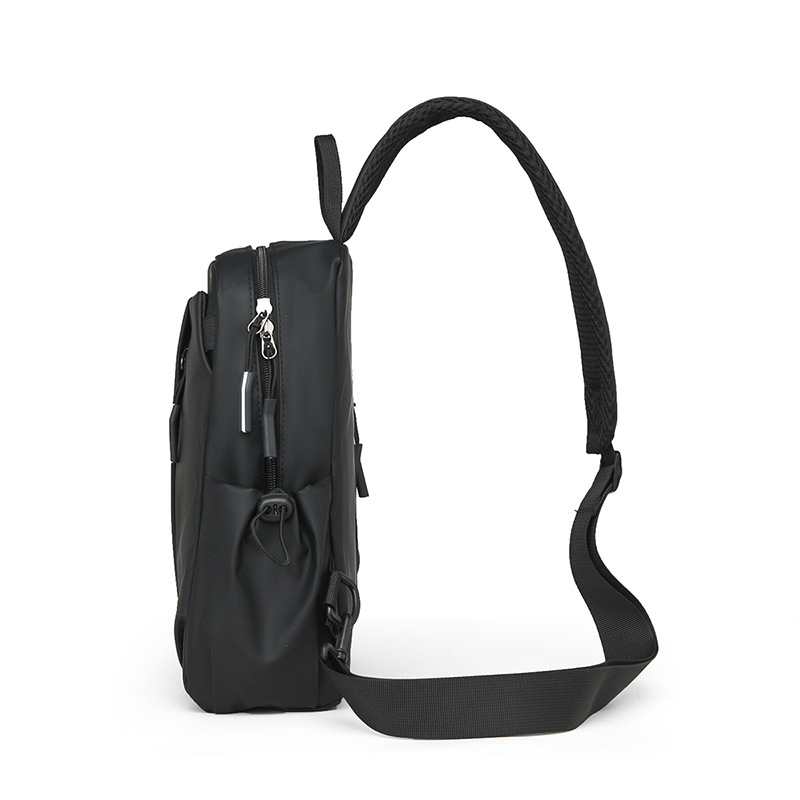 Nuevo estilo deportivo y casual bolso de hombro bolso de mensajero de moda para hombre bolso de pecho de moda bolso de hombro ligero de gran capacidad para viajeros