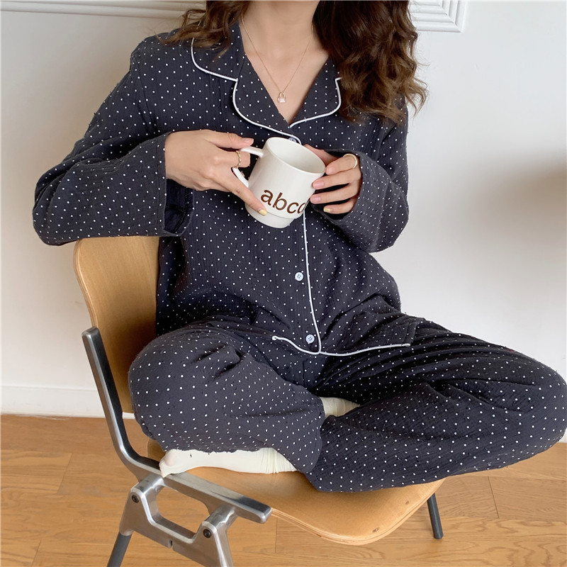 ダークブルー-レディースL